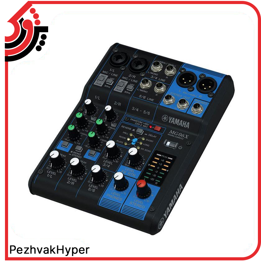 میکسر یاماها YAMAHA-MG06X میکسر یاماها YAMAHA-MG06X