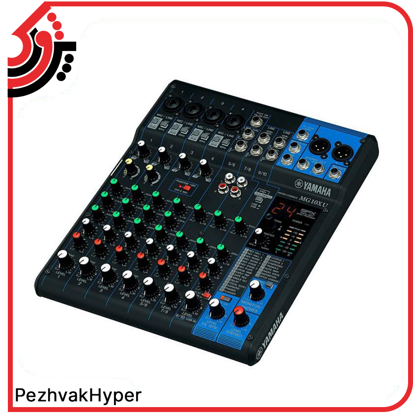 میکسر یاماها YAMAHA-MG10XU میکسر یاماها YAMAHA-MG10XU