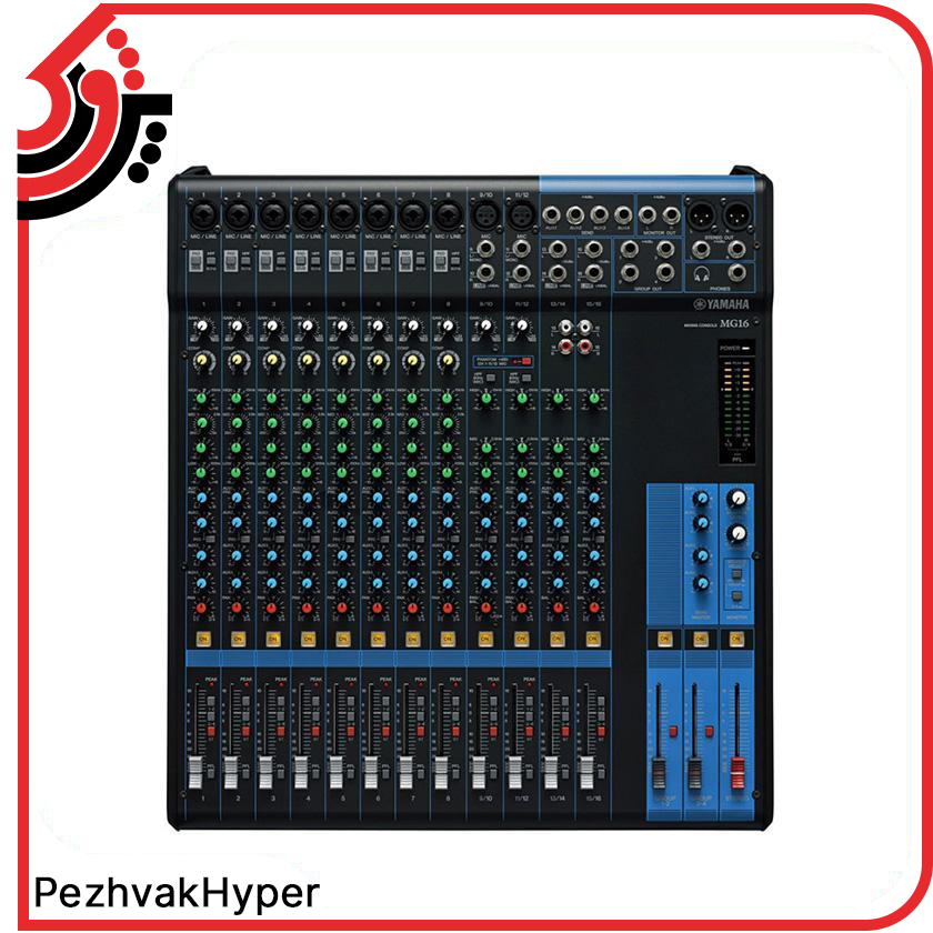 میکسر یاماها YAMAHA-MG16 میکسر یاماها YAMAHA-MG16