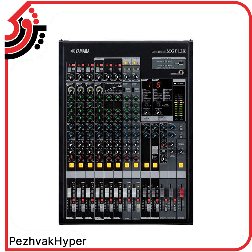 میکسر یاماها YAMAHA-MGP12X میکسر یاماها YAMAHA-MGP12X
