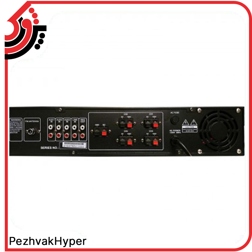 آمپلی فایر پیجینگ جی تی آر JTR PC-300 آمپلی فایر پیجینگ جی تی آر JTR PC-300