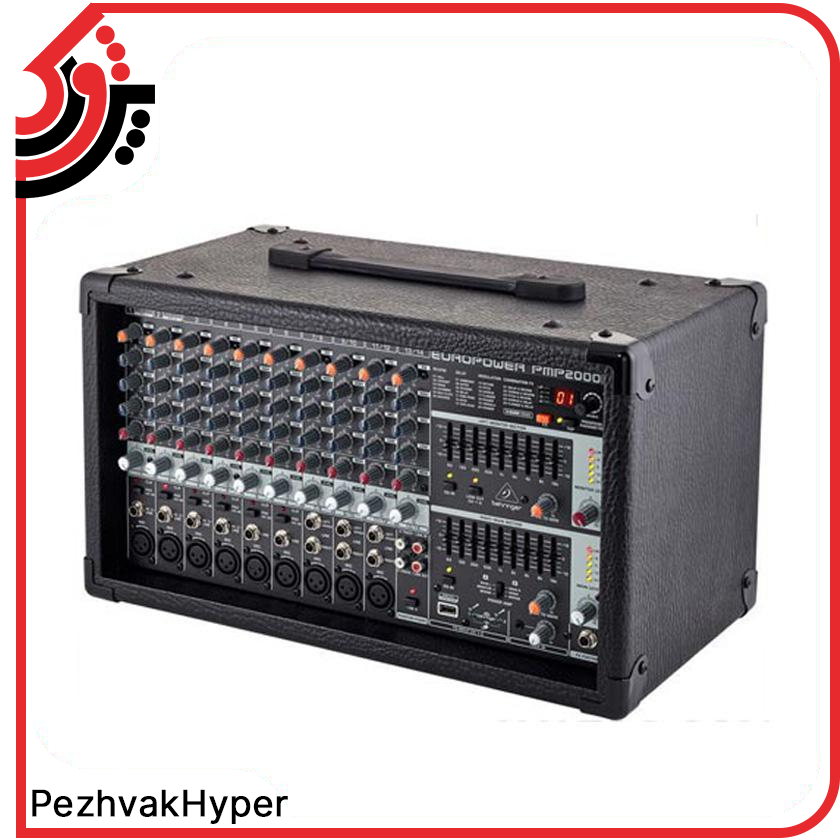 پاور میکسر صندوقی بهرینگر PMP2000D پاور میکسر صندوقی بهرینگر PMP2000D