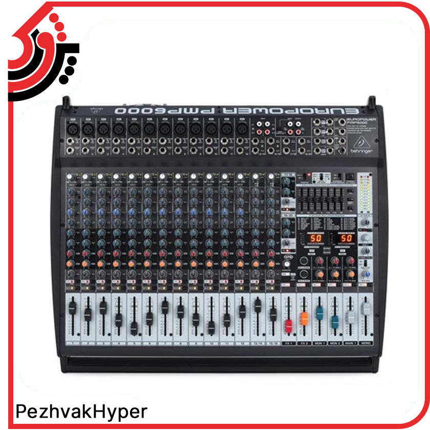پاور میکسر بهرینگر BEHRINGER-PMP6000 پاور میکسر بهرینگر BEHRINGER-PMP6000