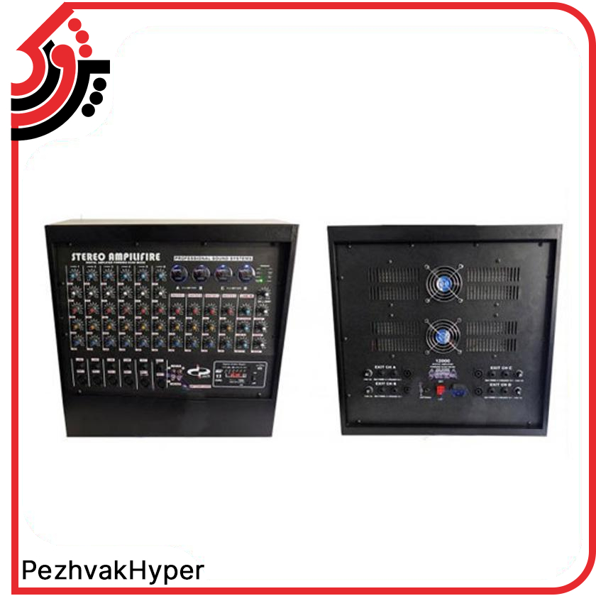 پاور میکسر صندوقی DP TECH DP-12000 پاور میکسر صندوقی DP TECH DP-12000