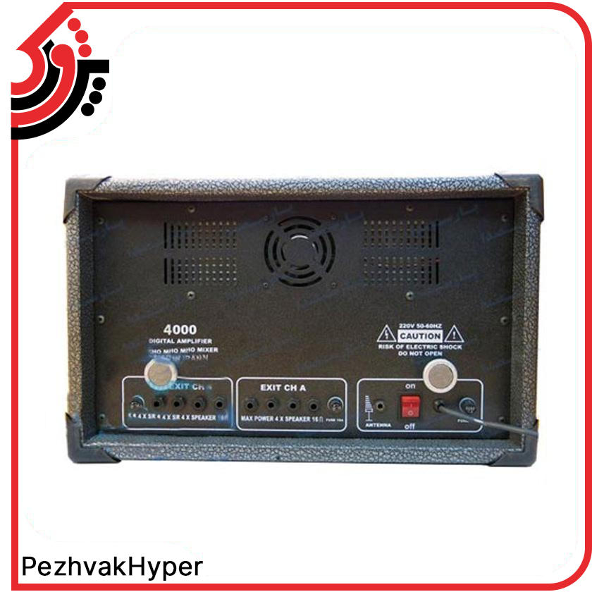 پاور میکسر صندوقی DP TECH-DP4000 پاور میکسر صندوقی DP TECH-DP4000