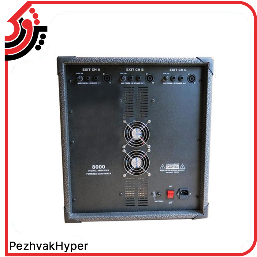 پاور میکسر صندوقی DP TECH-DP8000 پاور میکسر صندوقی DP TECH-DP8000