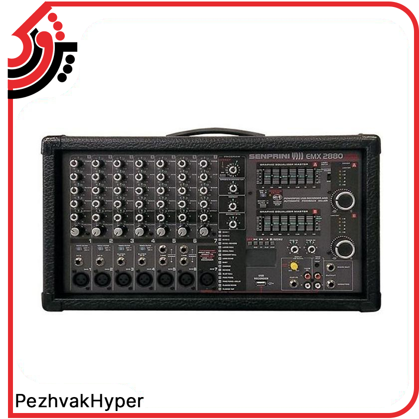 پاور میکسر اکوچنگ EchoChang EMX2880 پاور میکسر اکوچنگ EchoChang EMX2880
