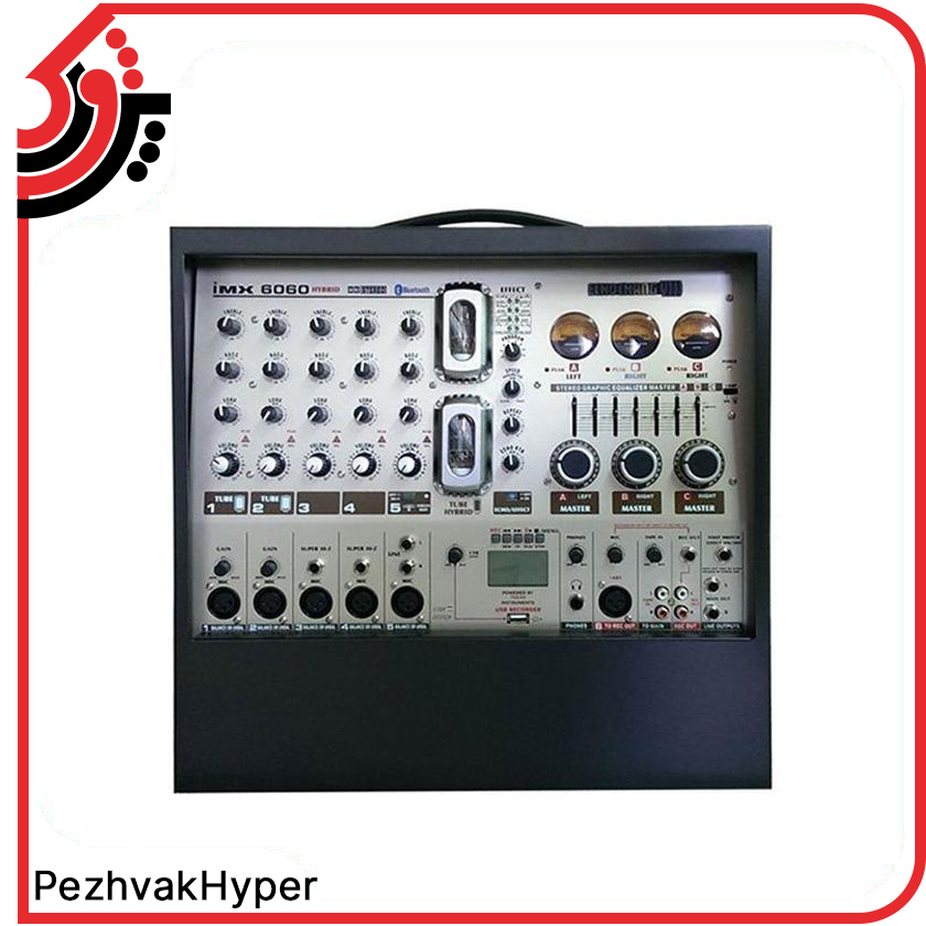 پاور میکسر اکوچنگ IMX6060 TUBE HYBRID پاور میکسر اکوچنگ IMX6060 TUBE HYBRID