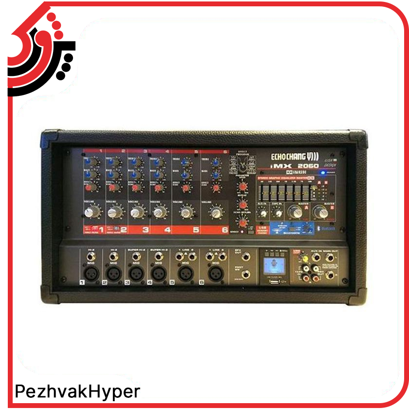 پاور میکسر اکوچنگ IMX2060 TUBE HYBRID پاور میکسر اکوچنگ IMX2060 TUBE HYBRID