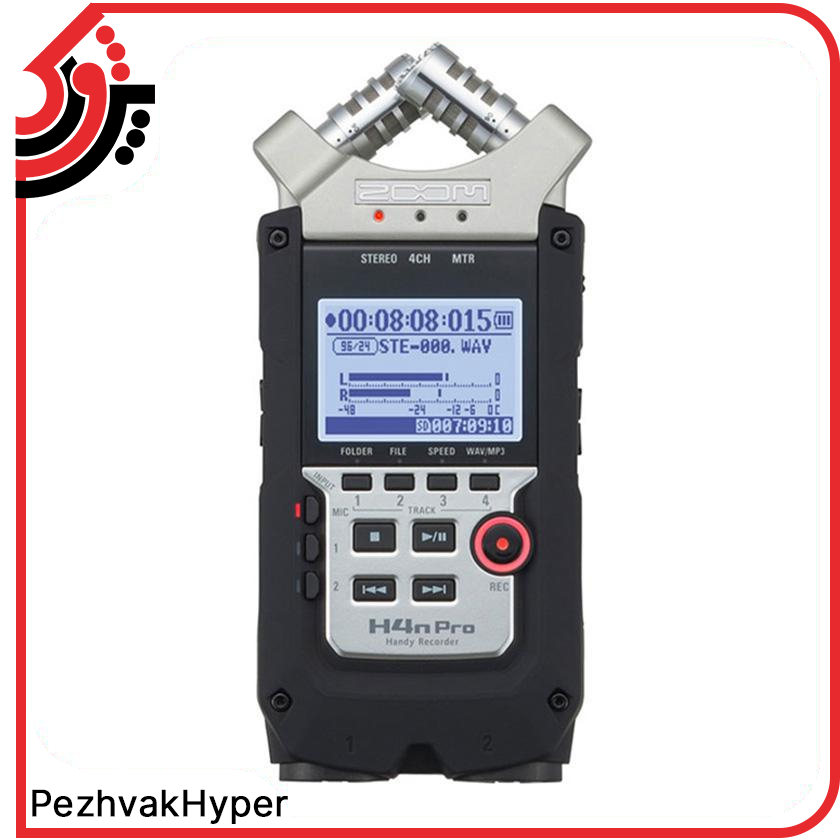 رکوردر صدا دستی زوم ZOOM H4N Pro رکوردر صدا دستی زوم ZOOM H4N Pro