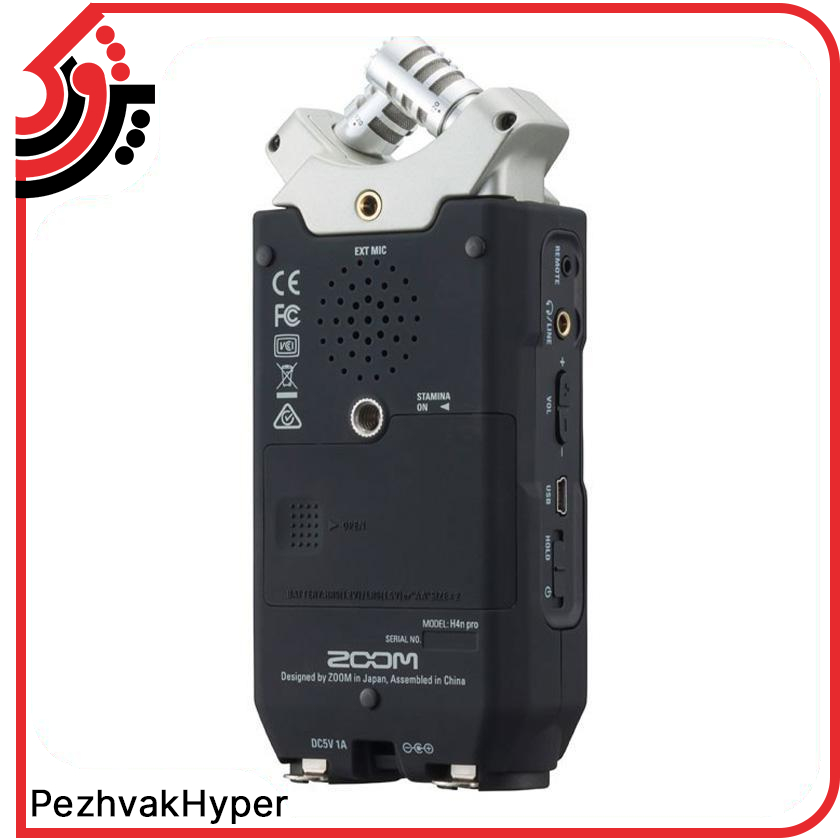 رکوردر صدا دستی زوم ZOOM H4N Pro رکوردر صدا دستی زوم ZOOM H4N Pro