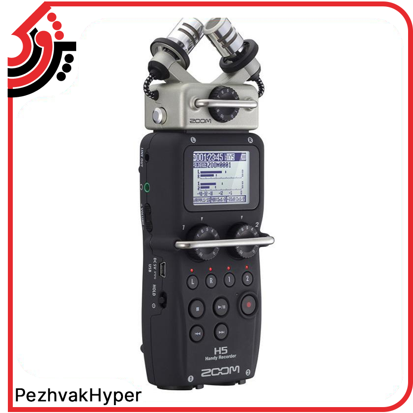 رکوردر صدا زوم ZOOM H5 رکوردر صدا زوم ZOOM H5