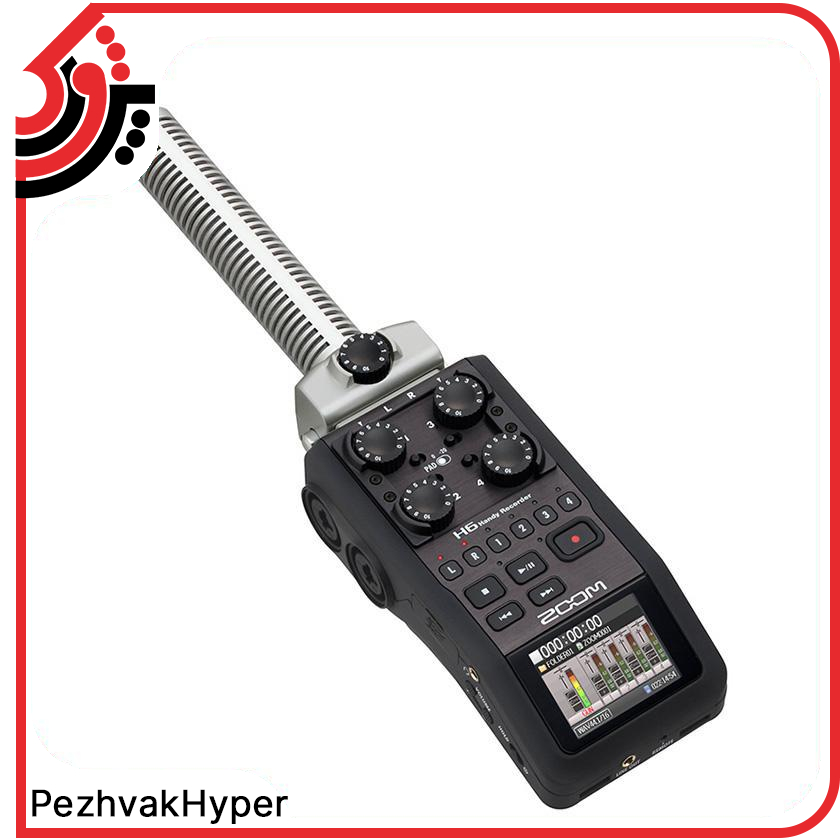 رکوردر صدا زوم ZOOM H6 رکوردر صدا زوم ZOOM H6