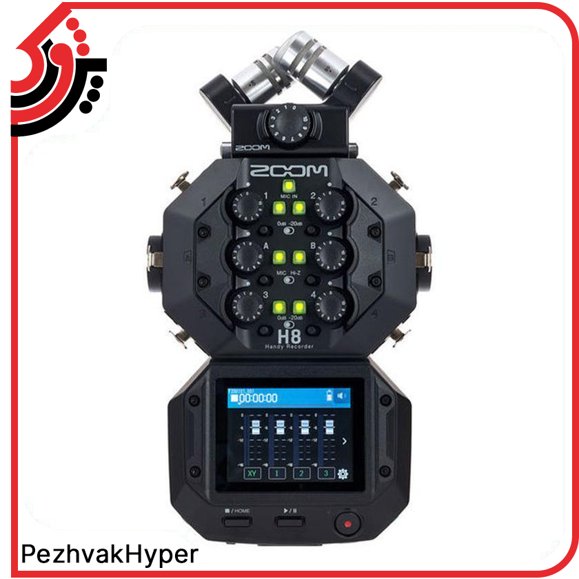 رکوردر صدا زوم ZOOM H8 رکوردر صدا زوم ZOOM H8