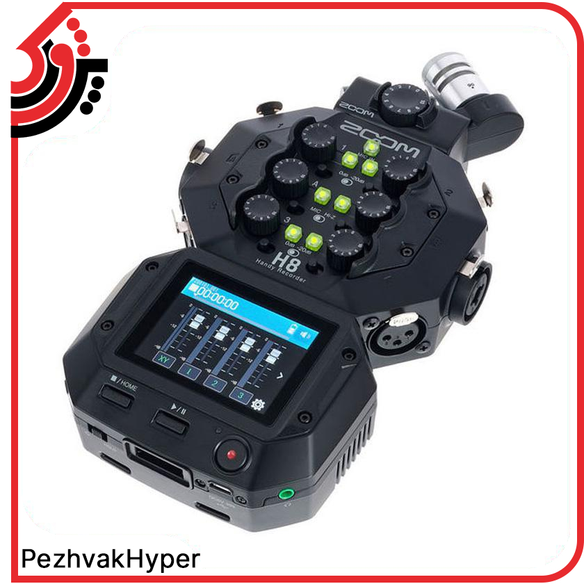 رکوردر صدا زوم ZOOM H8 رکوردر صدا زوم ZOOM H8