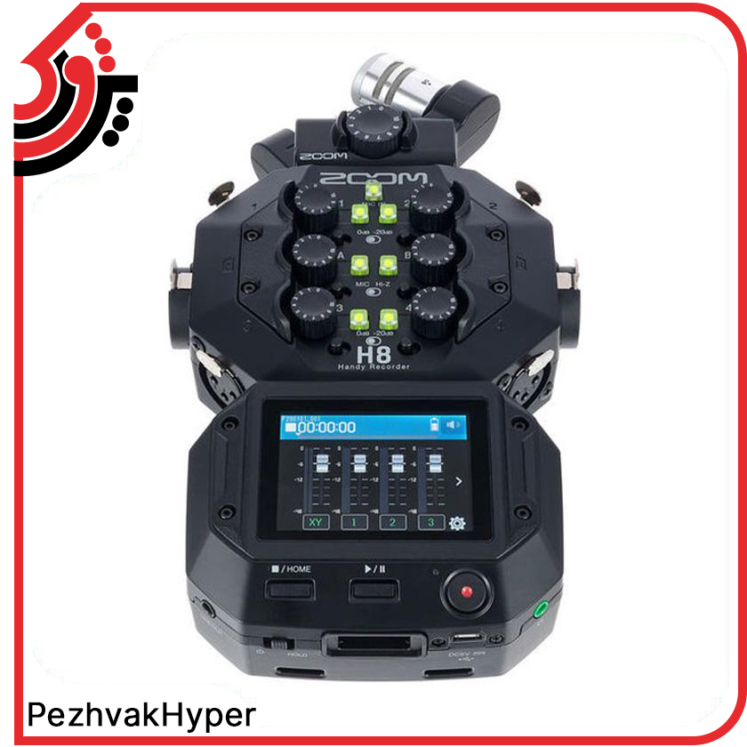 رکوردر صدا زوم ZOOM H8 رکوردر صدا زوم ZOOM H8