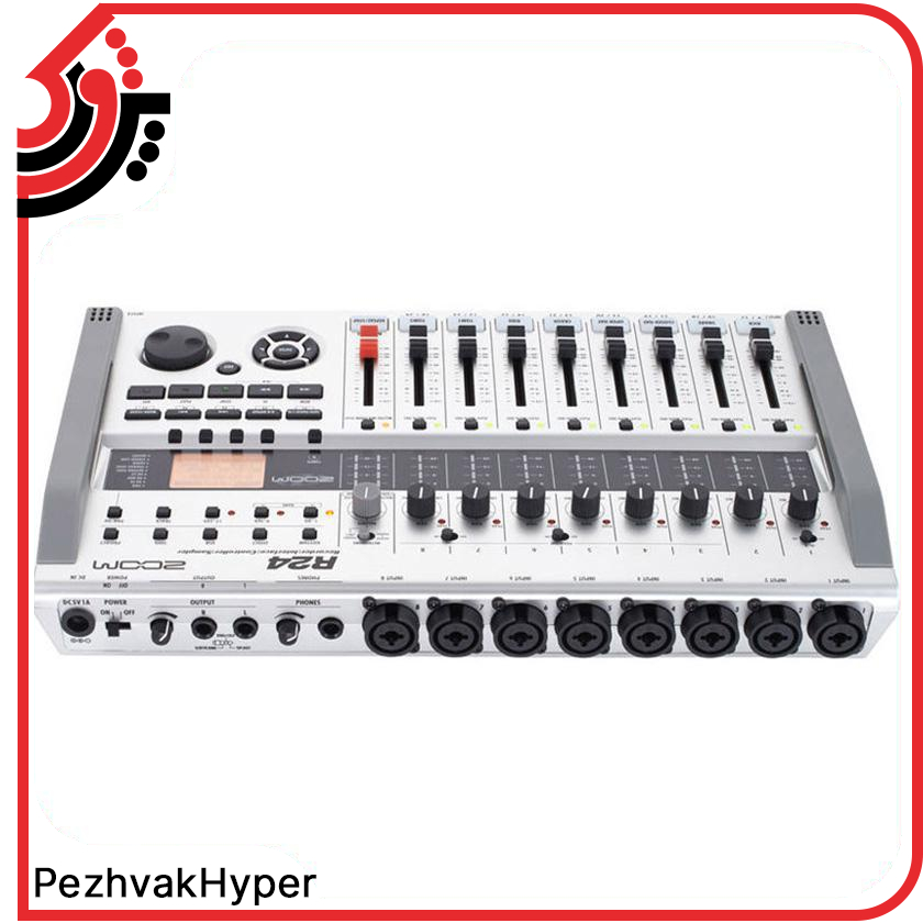 کارت صدا و رکوردر زوم ZOOM R24 کارت صدا و رکوردر زوم ZOOM R24