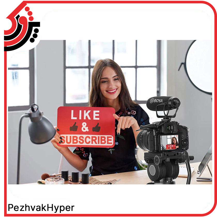 میکروفن شات گان بویا Boya BY-BM2021 میکروفن شات گان بویا Boya BY-BM2021
