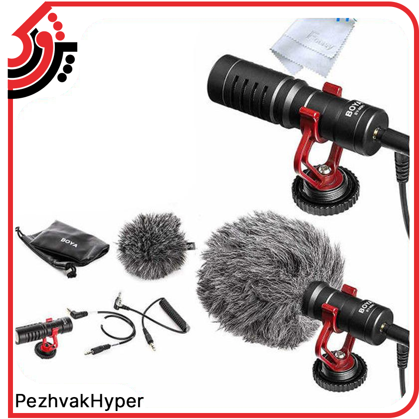 میکروفن شات گان بویا Boya BY-MM1 میکروفن شات گان بویا Boya BY-MM1