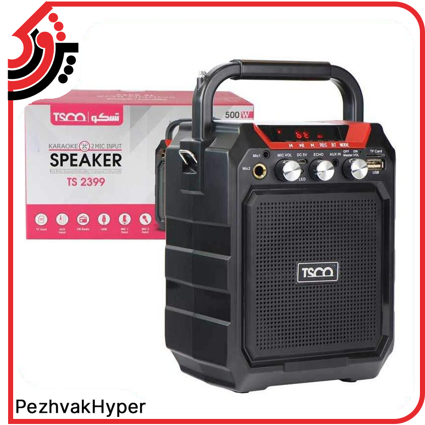 اکو همراه شارژی تسکو TSCO TS 2399 اکو همراه شارژی تسکو TSCO TS 2399