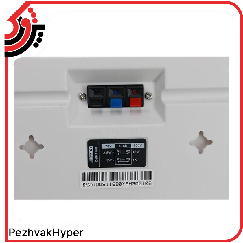 اسپیکر دیواری دسپا DSPPA DSP116II اسپیکر دیواری دسپا DSPPA DSP116II