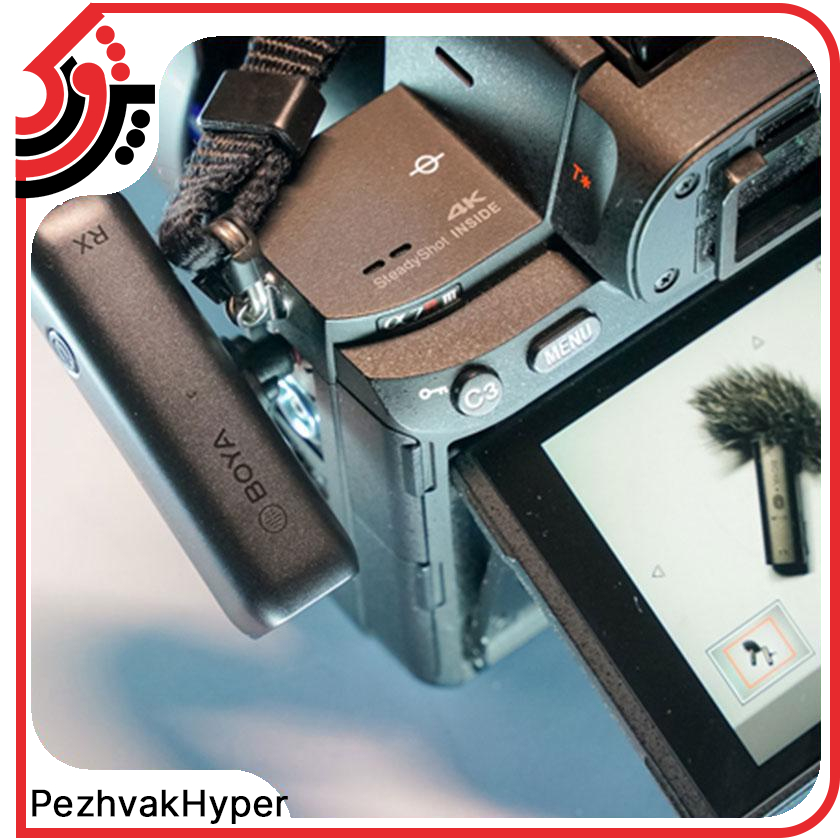 میکروفن بیسیم بویا مدل Boya BY-WM3D آیفون میکروفن بیسیم بویا مدل Boya BY-WM3D آیفون