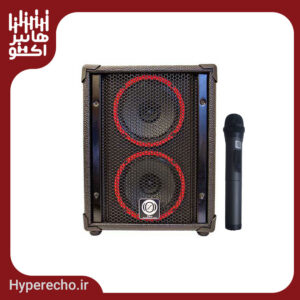 اکو همراه 6×2 اینچ بامیکروفون زیکو ZICO 26300 PBUR