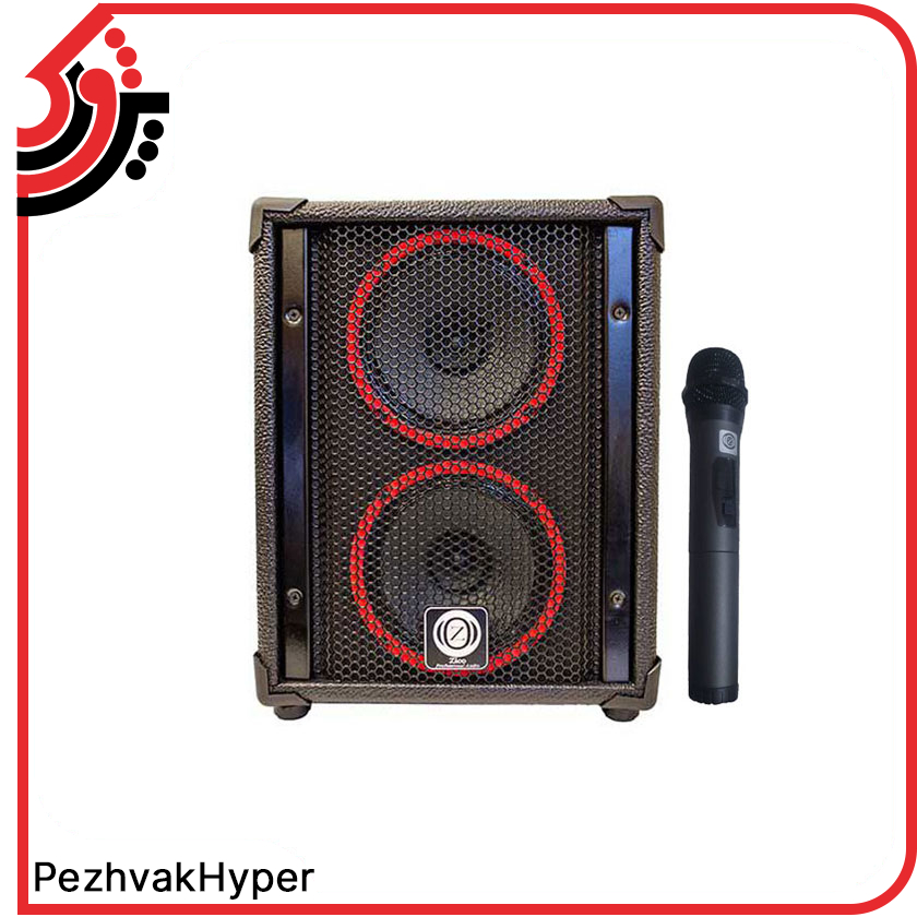 zico-echohamrah-26300 (1) اکو همراه 6×2 اینچ بامیکروفون زیکو ZICO 26300 PBUR