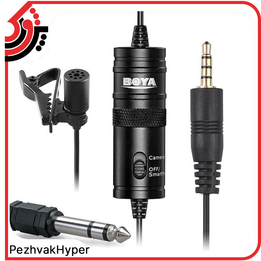 میکروفن یقه ای بویا Boya M1 میکروفن یقه ای بویا Boya M1
