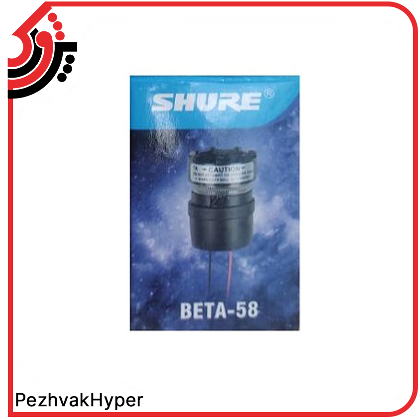 Shure-Microphone-cartridge-BETA-58A-hyperecho کپسول میکروفن شور مدل BETA-58A