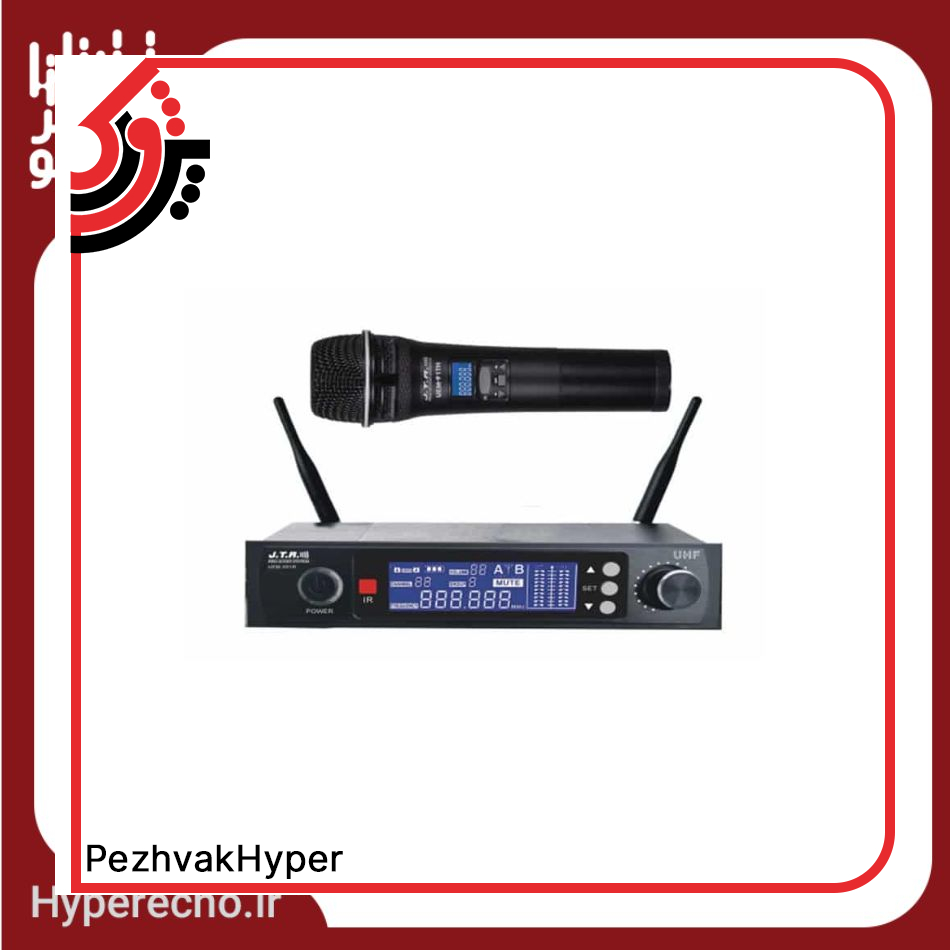 JTR-UEM-991-1 (2) میکروفون بیسیم جی تی آر مدل JTR UEM-991
