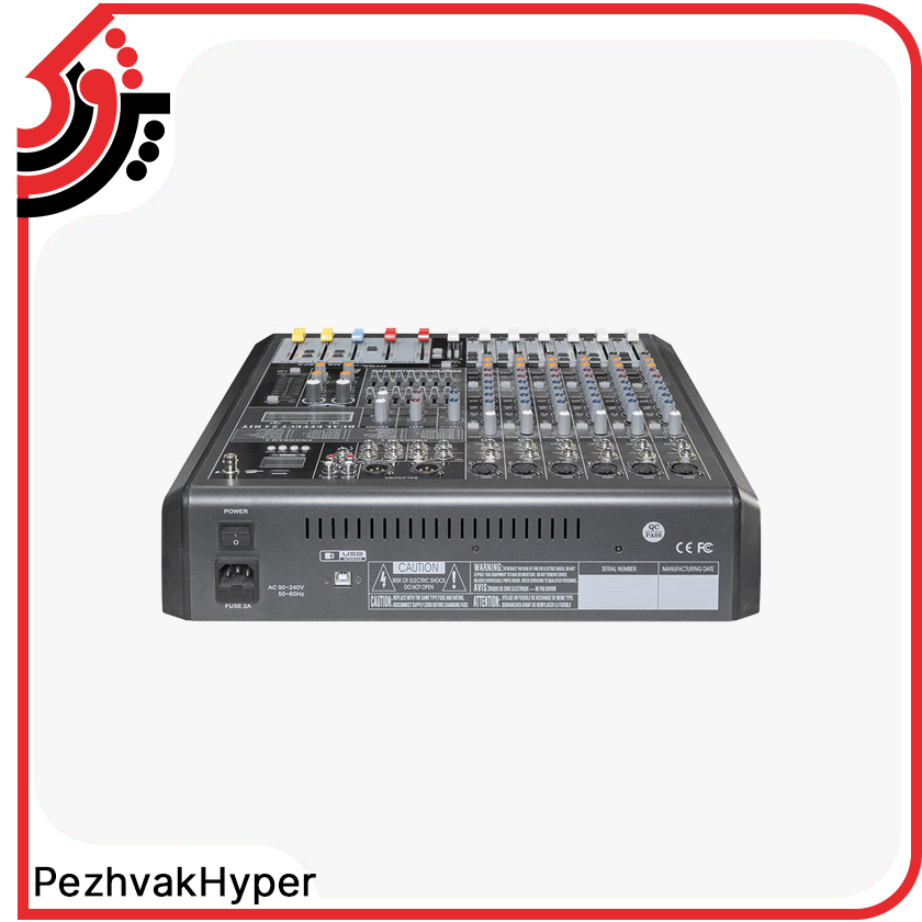 MS622-FX خرید میکسر ۶ کانال دبل DYNAPRO مدل MS622 FX