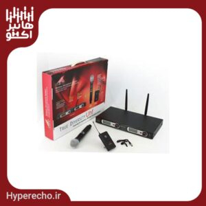 میکروفون بیسیم دو کانال دستی یقه ای D&D مدل UH50HC