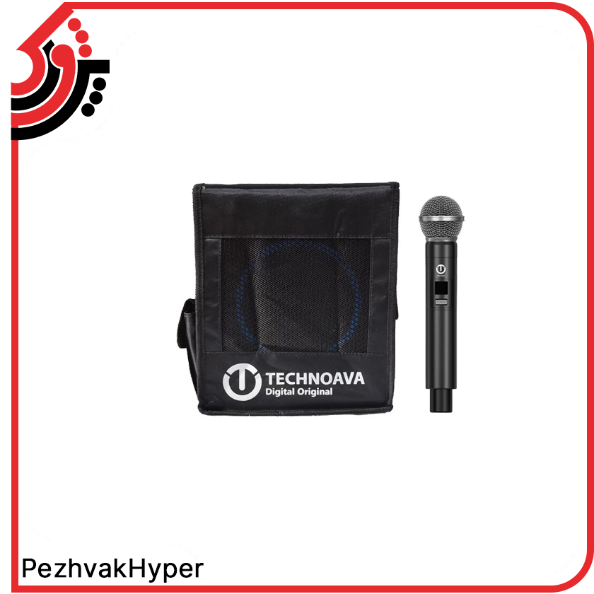 Technoava-echo-hamrah-TS1650PTUR6-withmic اكو همراه 6 اينچ بيسيم باميكروفن تكنوآوا TECHNOAVA TS1650PTUR6