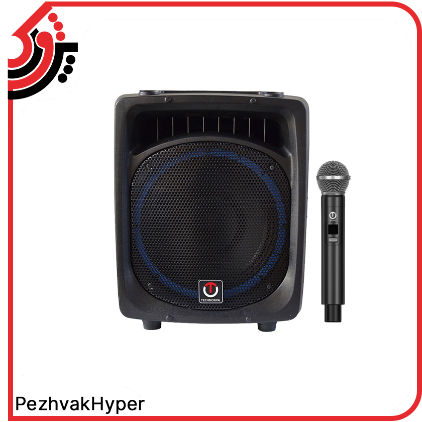Technoava-echohamrah-TS12400FPTUR6-withmic اكو همراه 12 اينچ بيسيم باميكروفن 022 تكنوآوا | TECHNOAVA TS12400FPTUR6