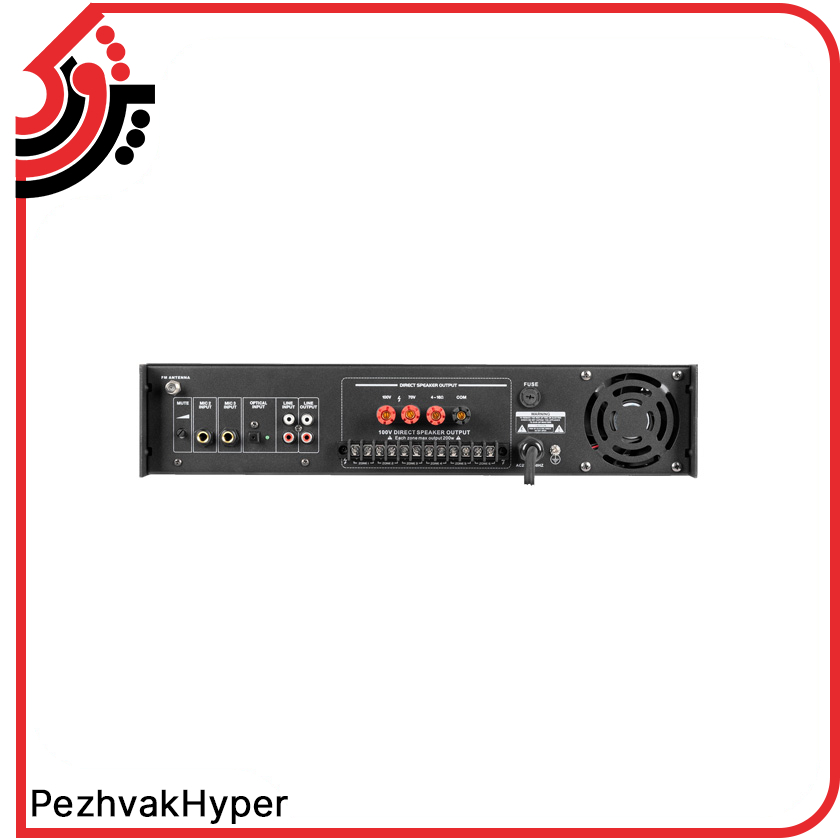 amplifier-dynapro-pa200-z6 (2) آمپلی فایر دایناپرو DYNAPRO PA200-Z6