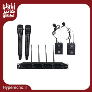 میکروفن بیسیم دستی و یقه ای جاسکو JASCO 4005