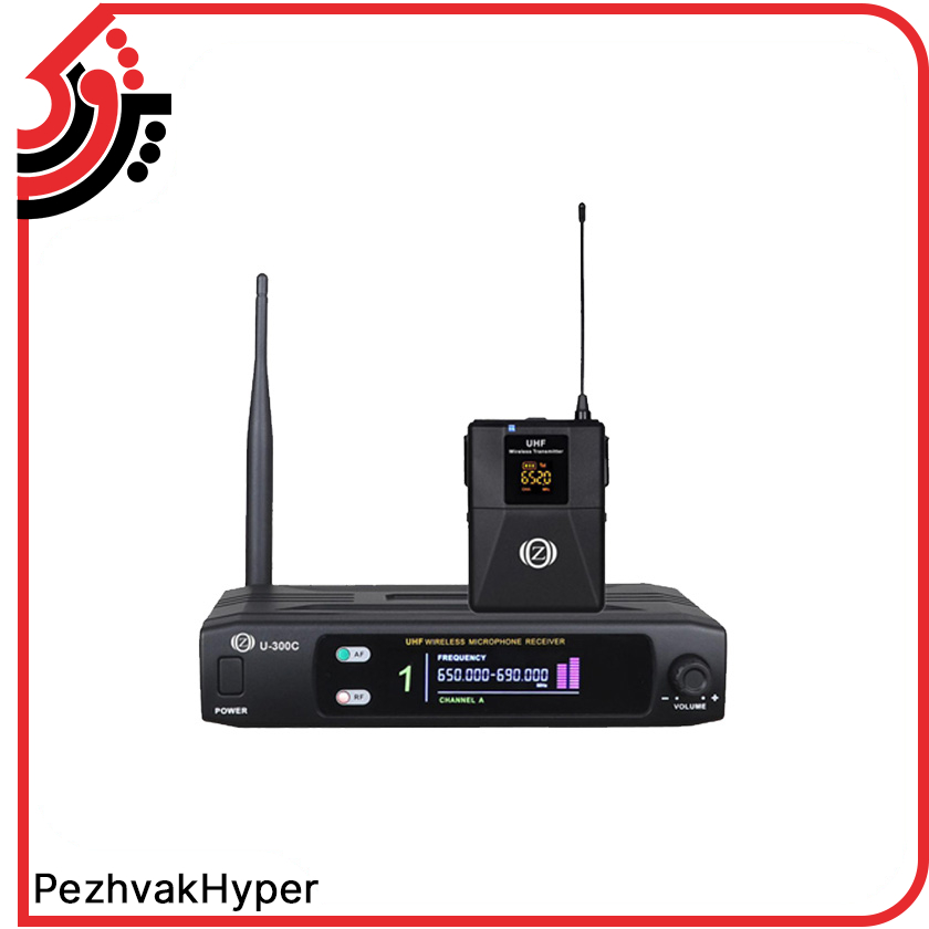 میکروفن بیسیم یقه ای زیکو ZICO U-300C