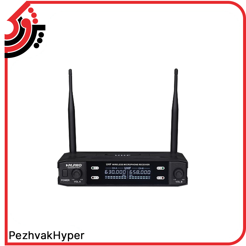 headmic-wireless-microphone-mpro-uhf662bb (2) میکروفون بیسیم هدمیک ام پرو MPRO UHF662BB
