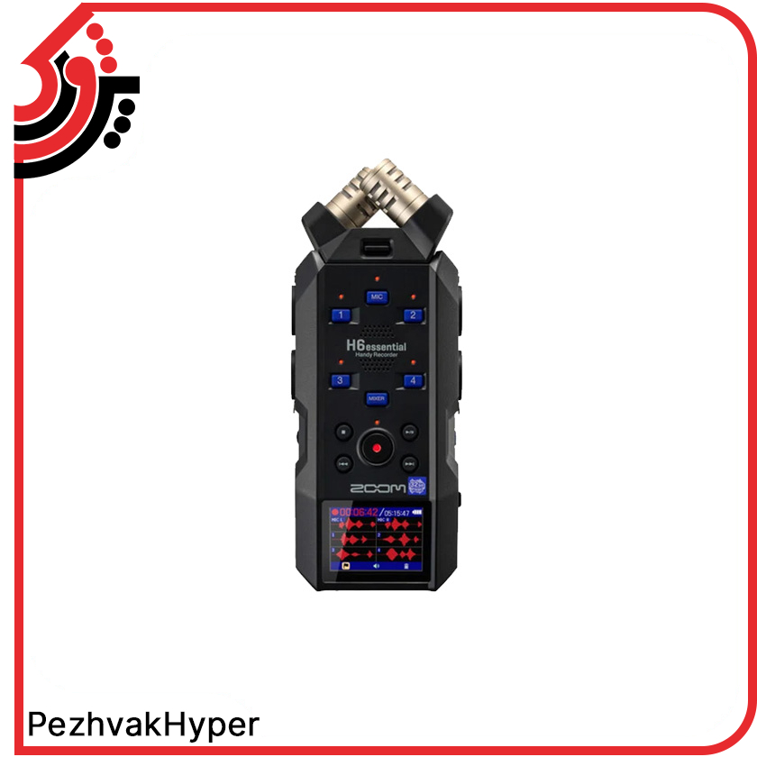 1 رکوردر صدا زوم ZOOM H6 Essential