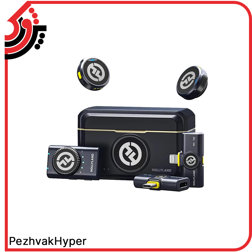 میکروفون کمبو بیسیم دو نفره هالی لند مدل LARK M2 (1) میکروفون کمبو بیسیم دو نفره هالی لند مدل LARK M2