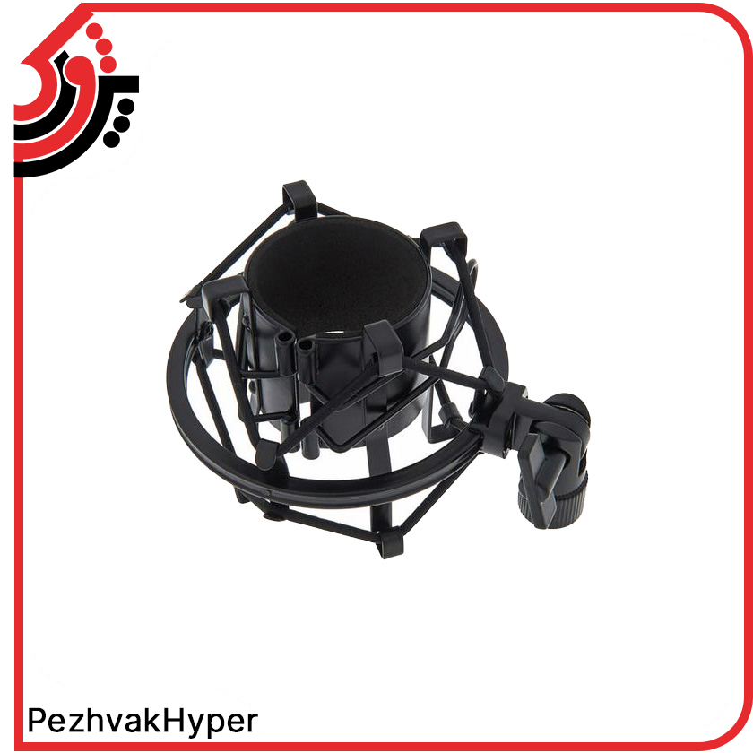 هولدر میکروفن استریو فلزی