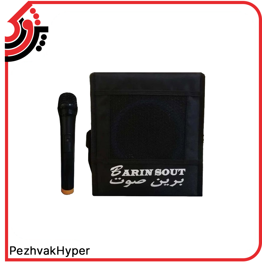 barin-sout-echohamrah-6inch-1640-with-microphone-avazac-1 اکو همراه 6 اینچ بامیکروفون بیسیم برین صوت Barin-1640
