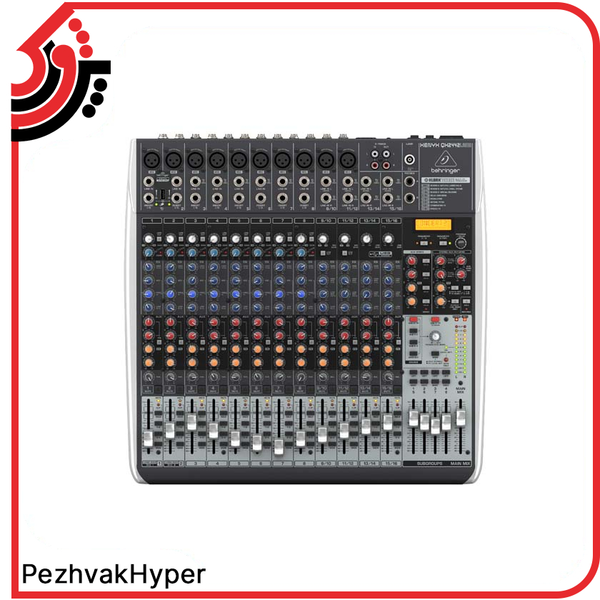 behringer-mixer-qx2442usb (1) میکسر بهرینگر BEHRINGER QX2442USB