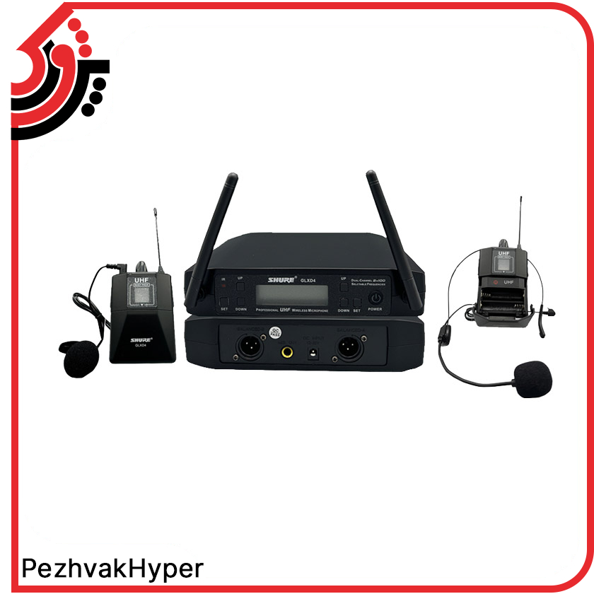 shure-wireless-collar-microphone-glxd-4 (2) میکروفن بیسیم یقه ای شور SHURE GLXD-4