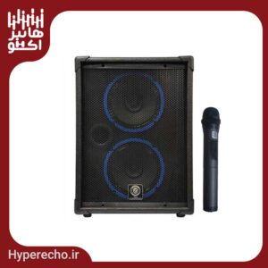اکو همراه 8×2 اینچ بامیکروفون زیکو ZICO 28400 PBUR